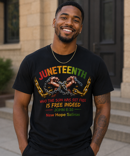 Adult   Juneteenth tshirt